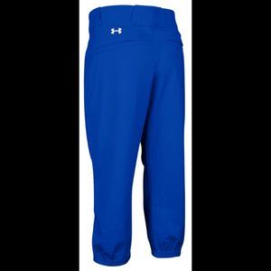 Under Armour Women's Softball Pant Royal Size Medium Authentic NEW